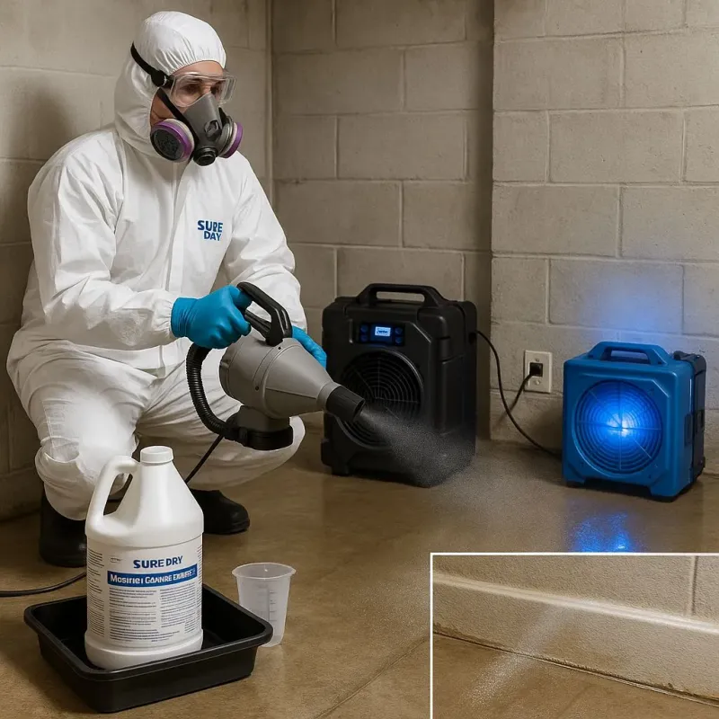 Sanitization and Odor Removal process in Byron, GA