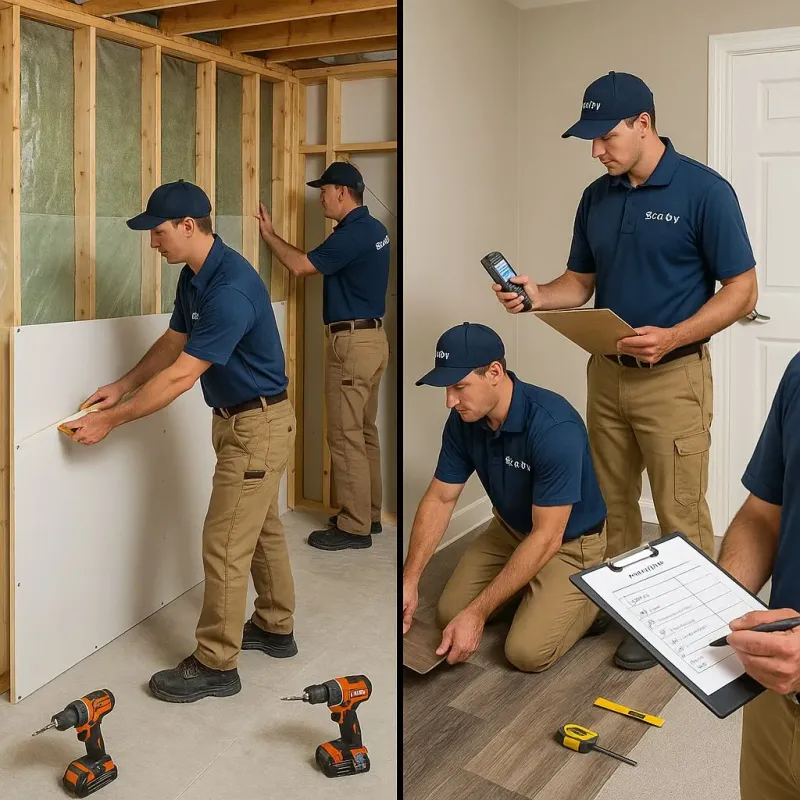 Repairs and Reconstruction process in Byron, GA