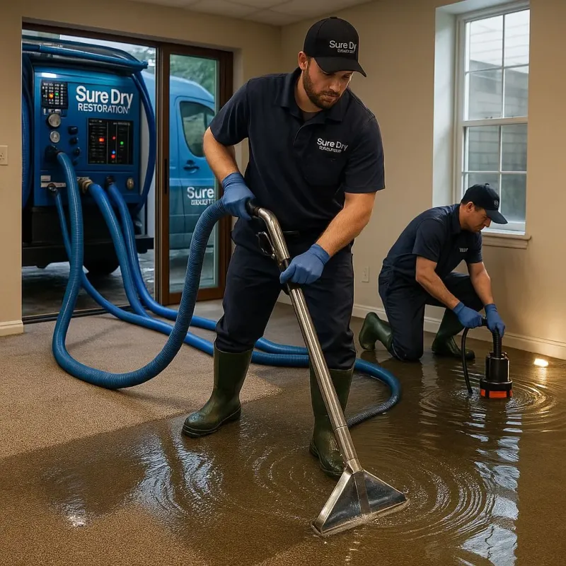 Water Extraction and Removal process in Byron, GA